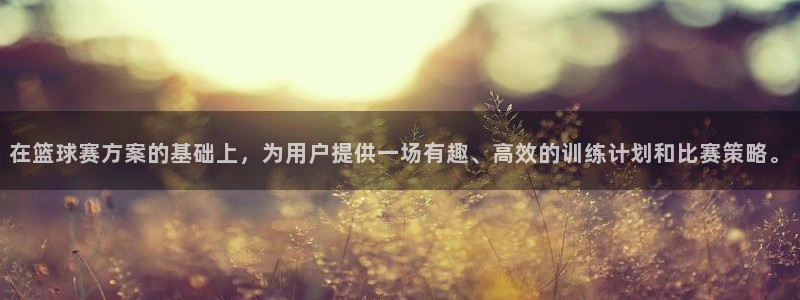 jn江南体育：在篮球赛方案的基础上，为用户提供一场有趣、高效