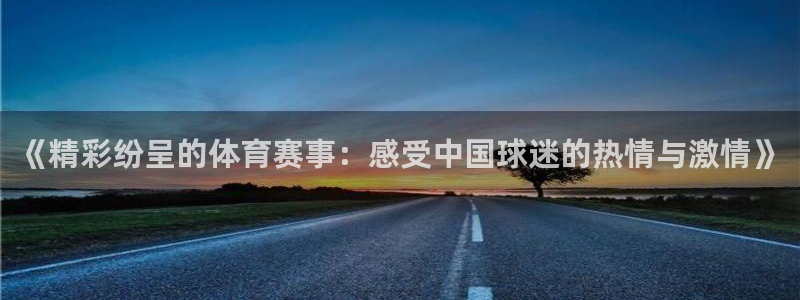  江南jn体育登录入口：《精彩纷呈的体育赛事：感受中国球迷的热